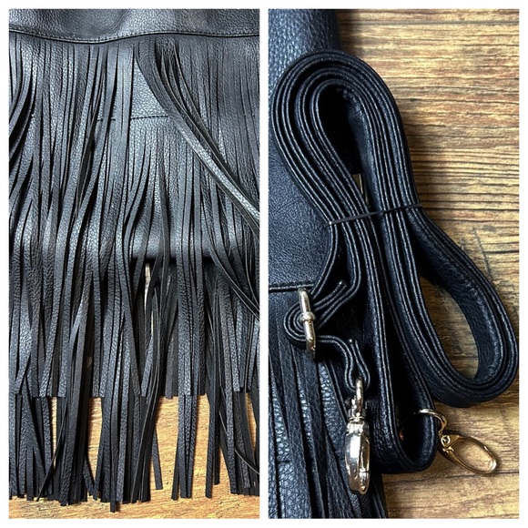 Big Buddha Fringe Hobo Bag - Picture 6 of 9